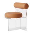 Aurora Mirage Stool - Orbit Orange - Palatium Lux