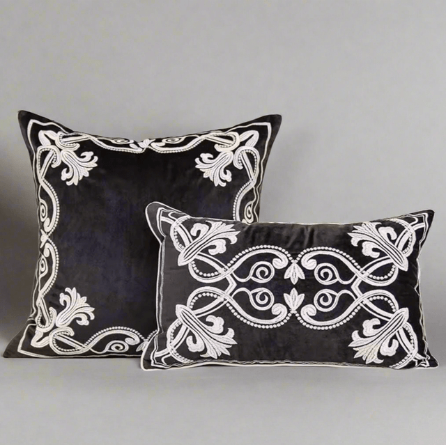 Baroque Embroidered Pillow Cover Pillow Cover - Palatium Lux