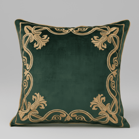 Baroque Embroidered Pillow Cover Pillow Cover - Palatium Lux