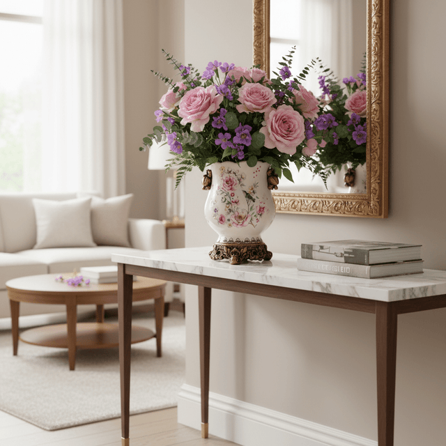 Bellora Ceramic Porcelain Vase Vase - Palatium Lux