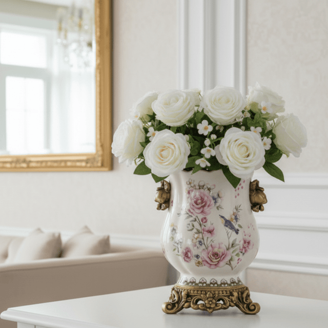 Bellora Ceramic Porcelain Vase Vase - Palatium Lux