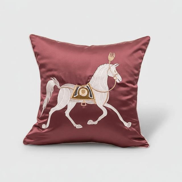 Belmont Horse Pillow Cover Pillow Cover - Palatium Lux