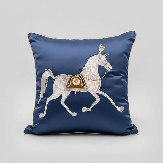 Belmont Horse Pillow Cover Pillow Cover - Palatium Lux