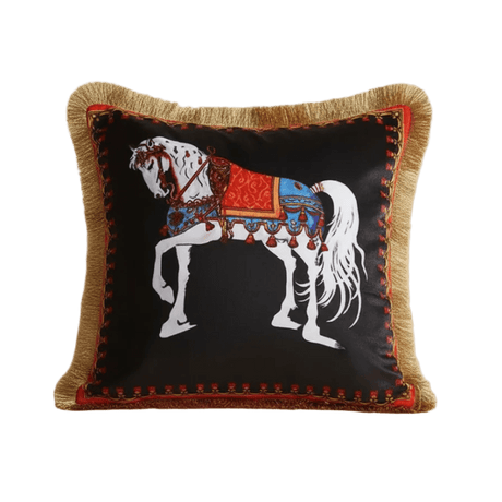 Black Velvet Cavalier Pillow Cover pillow covers - Palatium Lux