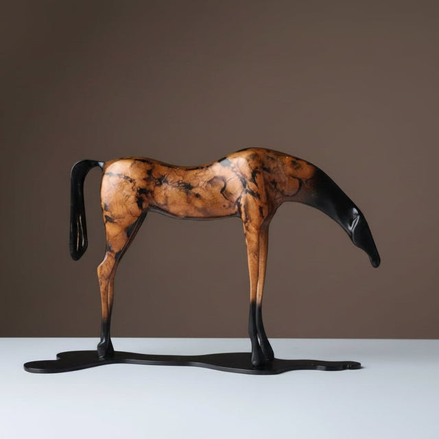 Bronze Reverie Horse Statue - Palatium Lux