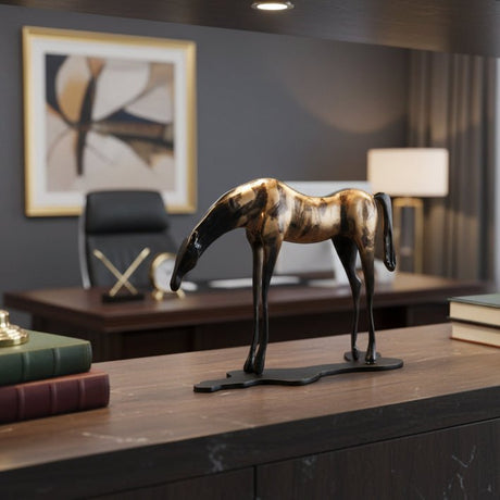 Bronze Reverie Horse Statue - Palatium Lux