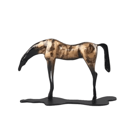 Bronze Reverie Horse Statue - Palatium Lux