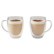 Calista Double Wall Glass Mug Set Kitchen - Palatium Lux
