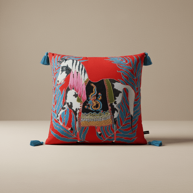 Carnival Cavalier Pillow Cover Pillow Cover - Palatium Lux