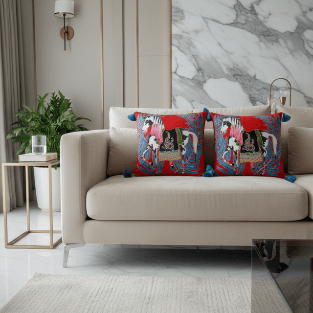 Carnival Cavalier Pillow Cover Pillow Cover - Palatium Lux