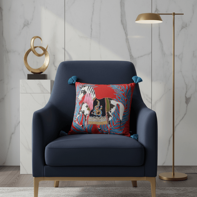 Carnival Cavalier Pillow Cover Pillow Cover - Palatium Lux