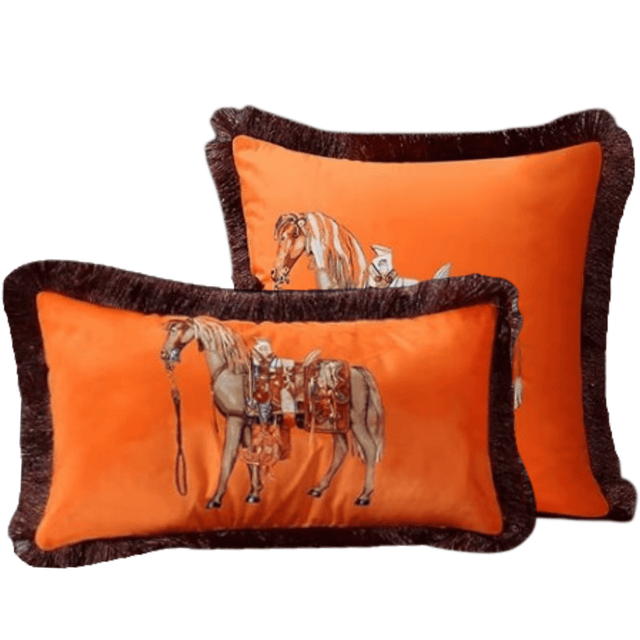 Cavalier Charm Pillow Cover pillow covers - Palatium Lux