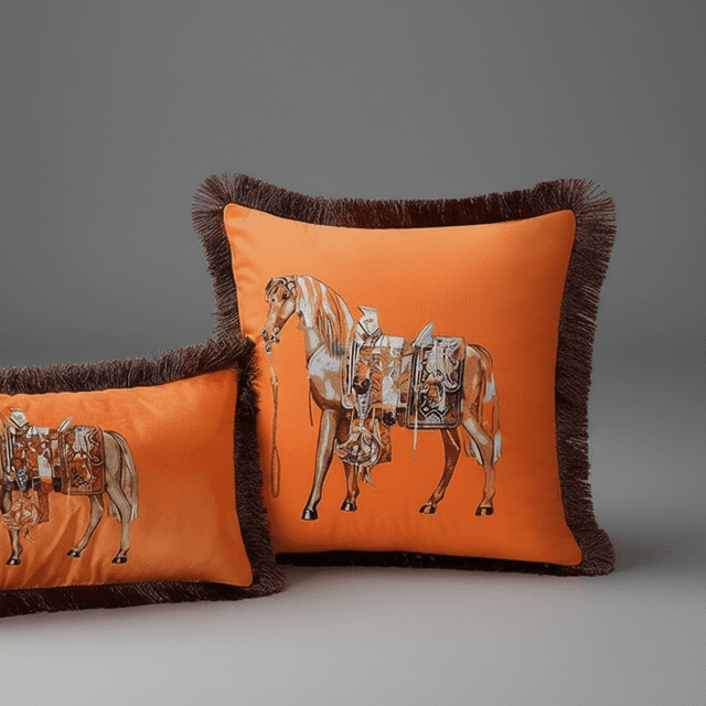 Cavalier Charm Pillow Cover pillow covers - Palatium Lux