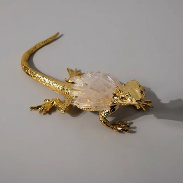 Charming Little Lizard Statue statue - Palatium Lux