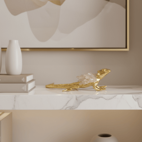 Charming Little Lizard Statue statue - Palatium Lux