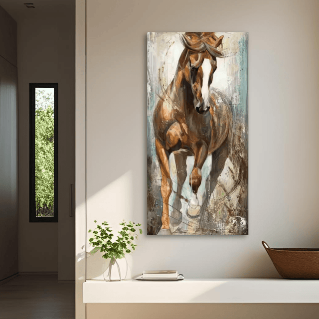 Chestnut Wild Spirit Canvas canvas - Palatium Lux