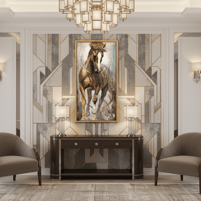 Chestnut Wild Spirit Canvas canvas - Palatium Lux