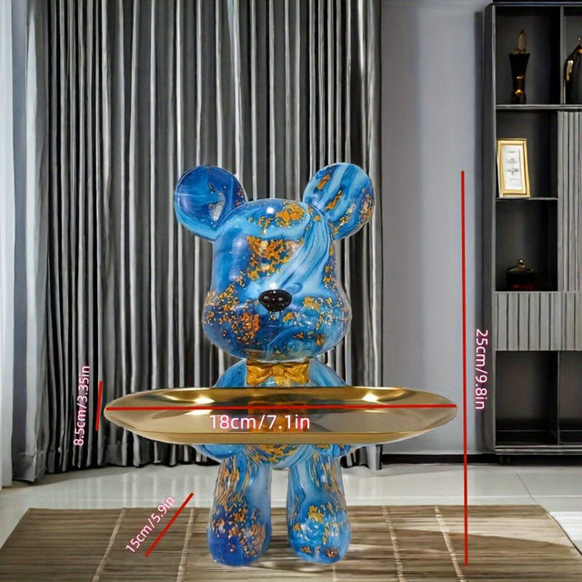 Chic Graffiti Bear Tray - Palatium Lux