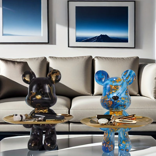 Chic Graffiti Bear Tray - Palatium Lux