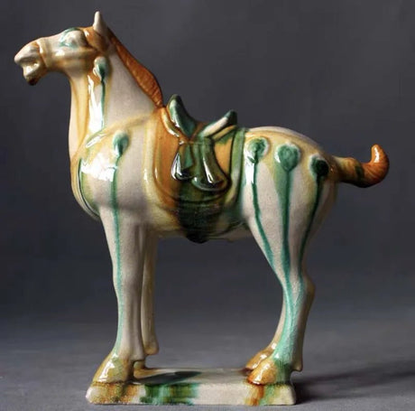 Chinese Tang Ceramic Horse - Palatium Lux