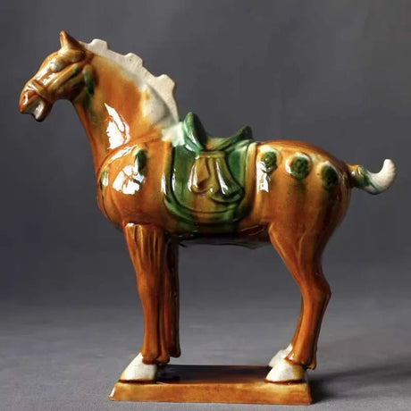 Chinese Tang Ceramic Horse - Palatium Lux