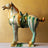 Dynasty Warrior Ceramic Horse White statue - Palatium Lux