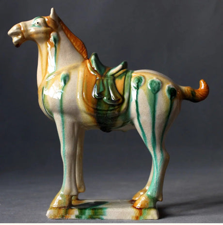 Chinese Tang Ceramic Horse - Palatium Lux