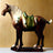 Dynasty Warrior Ceramic Horse Brown statue - Palatium Lux