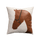 Chloe Leather-Buckled Horse pillow covers - Palatium Lux