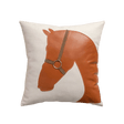 Chloe Leather - Buckled Horse pillow covers - Palatium Lux