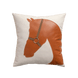 Chloe Leather - Buckled Horse pillow covers - Palatium Lux
