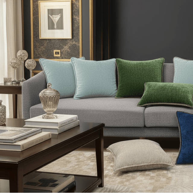 Classic Chenille Velvet pillow covers - Palatium Lux