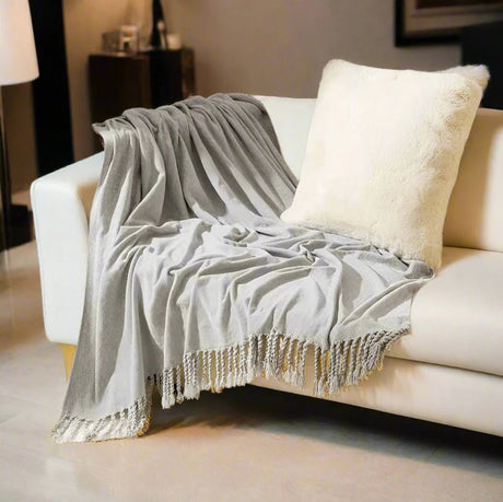 Classy Chenille Throw Blanket blanket - Palatium Lux