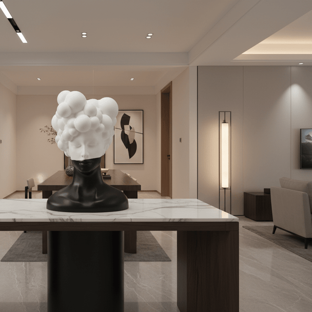 Clouded Mind Resin Statue - Palatium Lux