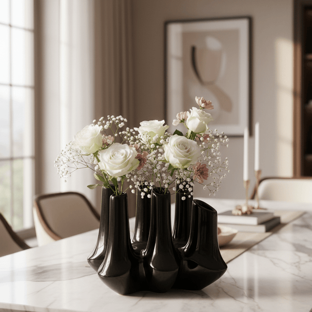 Dainty Bloom Ceramic Porcelain Vase - Palatium Lux