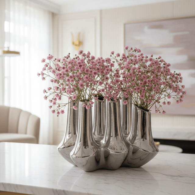 Dainty Bloom Ceramic Porcelain Vase - Palatium Lux