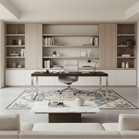 Darya Hand Tufted Wool Rug - 5 x 8 Rugs - Palatium Lux