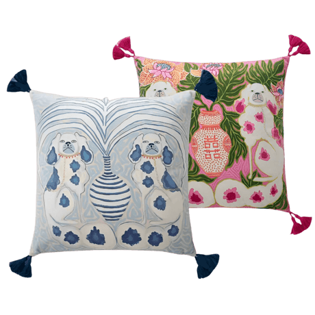 Dashing Doggies Velvet Pillow Covers pillow covers - Palatium Lux