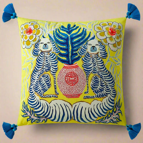 Dashing Doggies Velvet Pillow Covers pillow covers - Palatium Lux