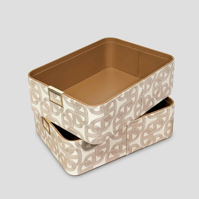 Dubai Royale Storage Box Organizer leather - Palatium Lux