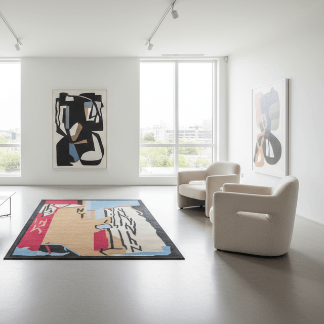 Echelon Handwoven Wool Rug - 5 x 8 Rugs - Palatium Lux