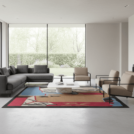 Echelon Handwoven Wool Rug - 5 x 8 Rugs - Palatium Lux