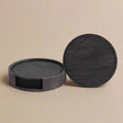 Elmwood Coaster Sets leather - Palatium Lux