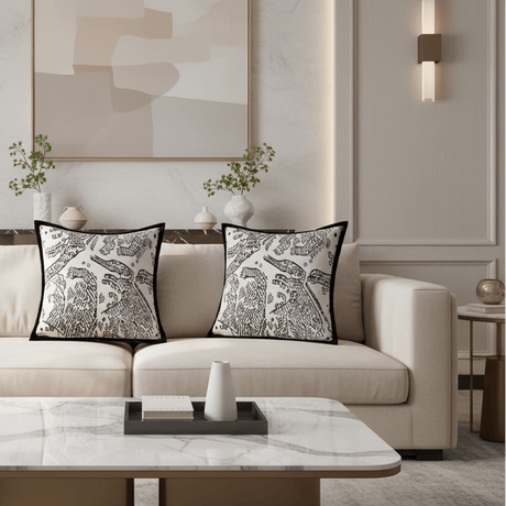 Elysian Jacquard Pillow Cover Pillow Cover - Palatium Lux