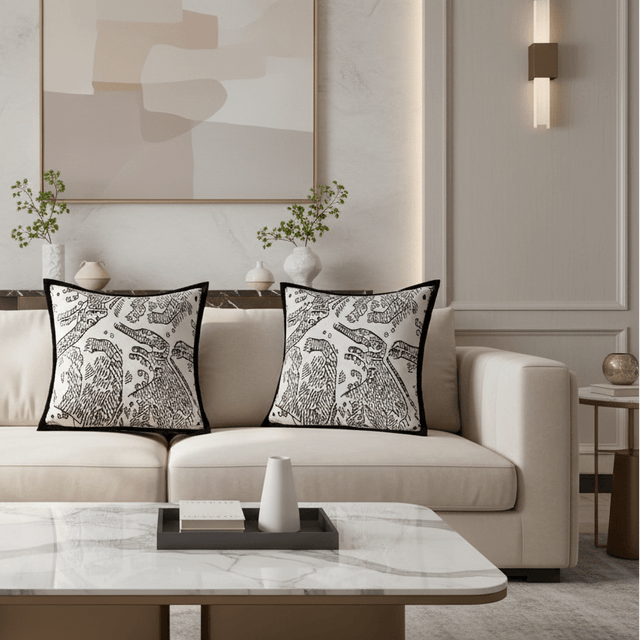 Elysian Jacquard Pillow Cover Pillow Cover - Palatium Lux