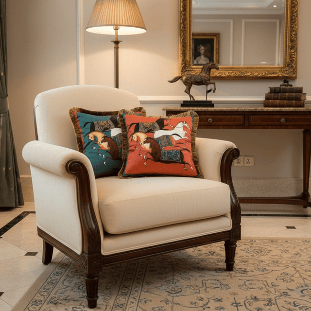 Emerald Elegance Pillow Cover Pillow Cover - Palatium Lux