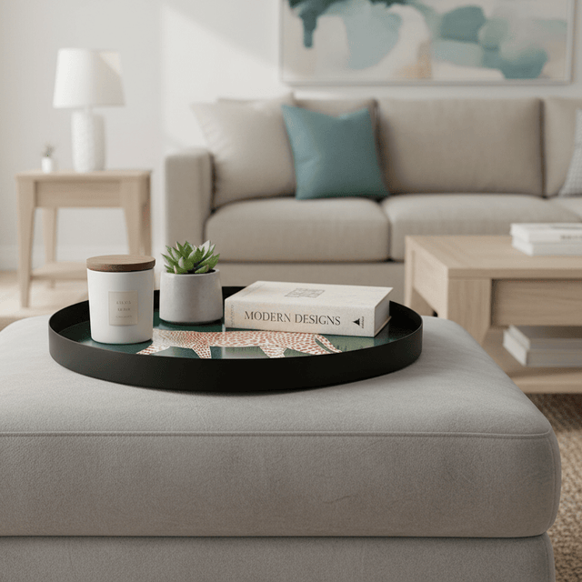 Emerald Leopard Display Tray tray - Palatium Lux