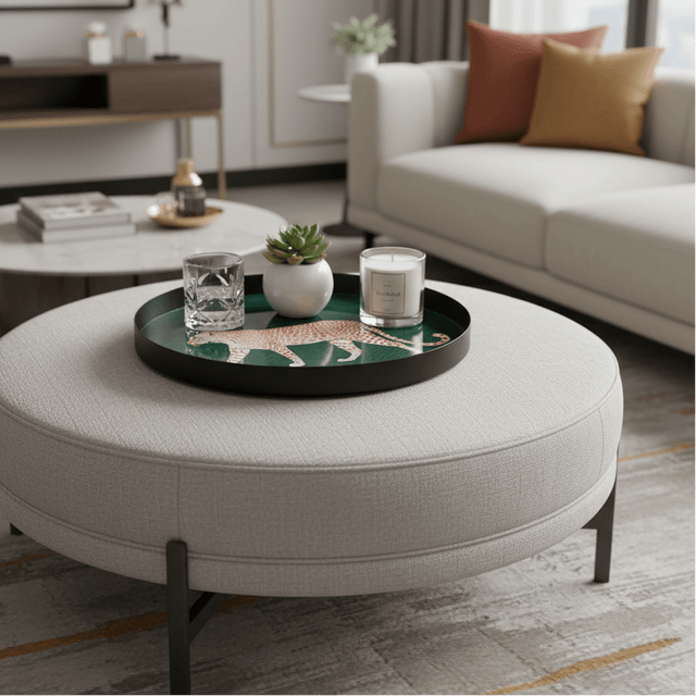 Emerald Leopard Display Tray tray - Palatium Lux