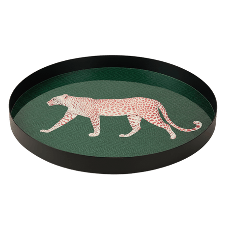 Emerald Leopard Display Tray tray - Palatium Lux