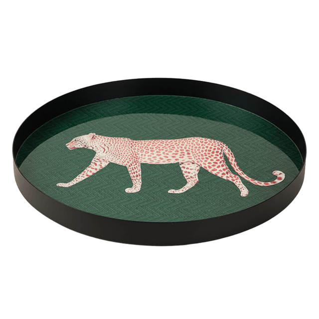 Emerald Leopard Display Tray tray - Palatium Lux